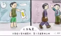 人的一生漫画,从摇篮到坟墓的温馨回顾